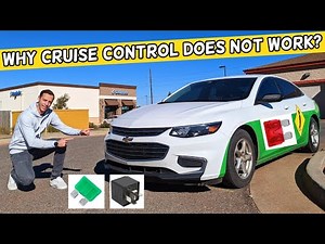 WHY CRUISE CONTROL DOES NOT WORK CHEVROLET MALIBU 2016 2017 2018 2019 2020 2021 2022 2023