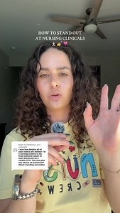 These are some ways that you can stand out at your nursing clinicals/practicum. If anyone else has more tips to add… Please do so this can be a helpful resource for nursing students! 🫶 | Ashley Lorena Adkins