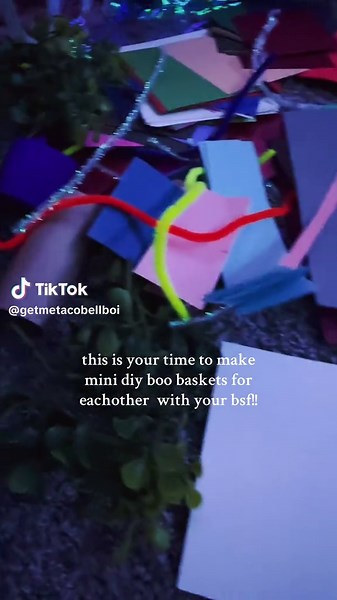 DIY Boo Baskets for Halloween Using Toilet Paper Rolls