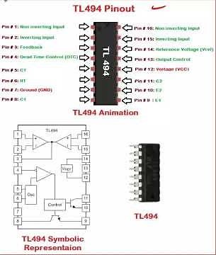 tl494 inverter circuit|tl494 pwm circuit #ytshorts #viral #electronics #shortfeed
