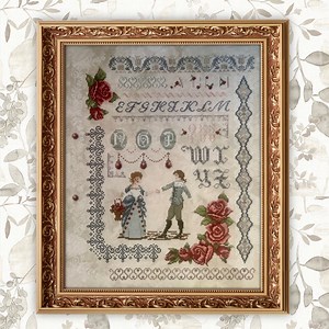 Rose Sampler - Cross Stitch Chart - Instant Download - Etsy