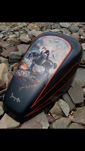 Death Dealer (1973) Available for purchase- follow link in bio! My *licensed collaboration with Frazetta Girls 5 of Frank Frazettas most memorable and timeless paintings in a limited edition automotive collectible are available NOW with a 10% off holiday discount! -airbrushed and custom painted by me. A real honor. Link below. Death Dealer (1973) Available for purchase- follow link in bio! My *licensed collaboration with Frazetta Girls 5 of Frank Frazettas most memorable and timeless paintings i