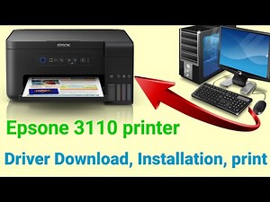EPSON L3110 PRINTER DRIVER DOWNLOAD AND INSTALL FULL VIDEO IN HINDI 2024
