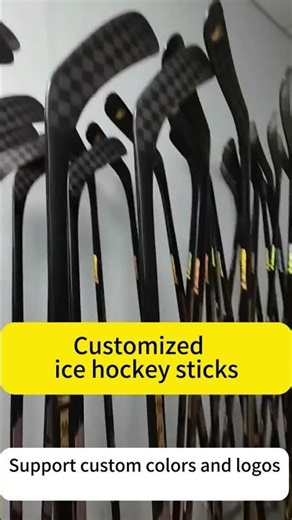 Customized Ice Hockey Sticks | Factory Direct | Custom Colors & Logo#sports