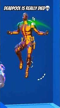 So… Deadpool CAN Die in Fortnite 😭 #fortnitememes #fortnite #memes #funny