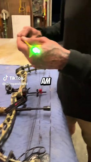 lluminated knocks need a little off switch! 🔥✂️ #archery #bowhunter #bowhunting #bowandarrow