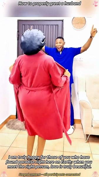 How to properly greet a husband 😍 ##couplegoals##marriagegoals##teamkashly #usa #love