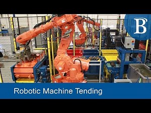 Industrial Robotic Machine Tending by Bastian Solutions