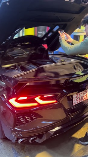 The Thrill of Corvette C8's Engine Roar