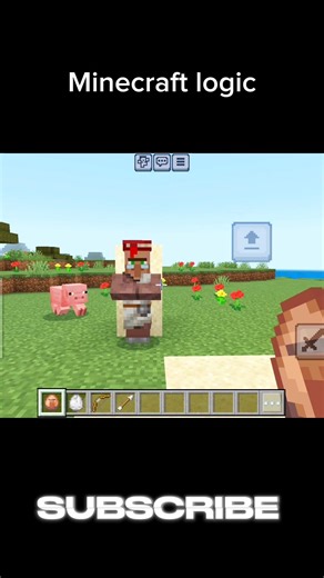 Minecraft : logic ..😂🤣Wait for it#mi #minecraft #shorts