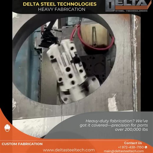#heavyfabrication #deltasteeltech #industrialsolutions #engineeredforstrength | Delta Steel Technologies