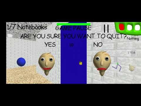 Have you ever found this baldi's basics glitch? I did. Did you do it? Answer in the comments below.