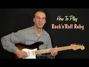 Rockabilly Guitar Lesson - Rock'n'Roll Ruby by Warren Smith