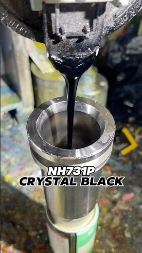 Crystal Black NH731P Honda Color Aerosol Spray 2K DIY Cat #superpaint