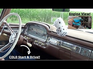 1959 Ford Galaxie COLD Start After 6 Months & DRIVE!!