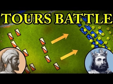 The Battle of Tours 732 AD