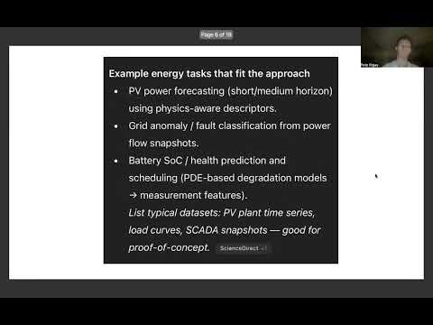Variational Quantum Eigensolvers and inference for energy systems with Quantum Neural Networks
