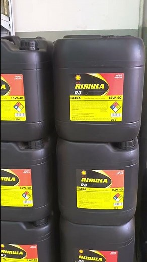 Óleo 15W40 Shell Rimula Mineral R3 Extra Galão de 20 litros