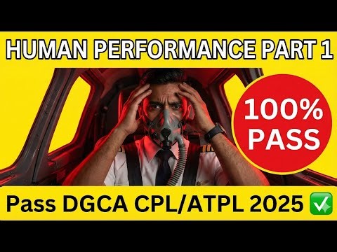 Human Performance And Limitations Part 1 | Air Regulation | Rk Bali | DGCA