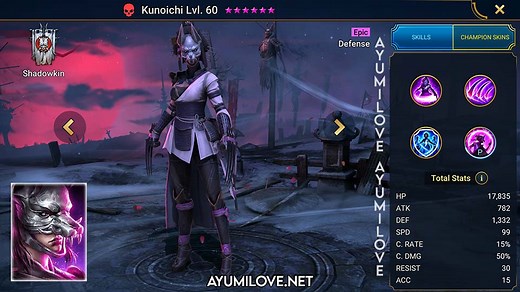 Kunoichi | Raid Shadow Legends - AyumiLove