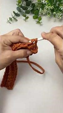 Crochet pattern for an origami bag #crochetbags #crochettutorial #crochet
