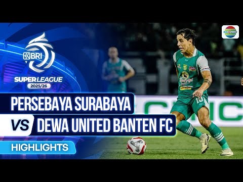 PERSEBAYA Surabaya VS Dewa United Banten FC - Highlights | BRI Super League 2025/26