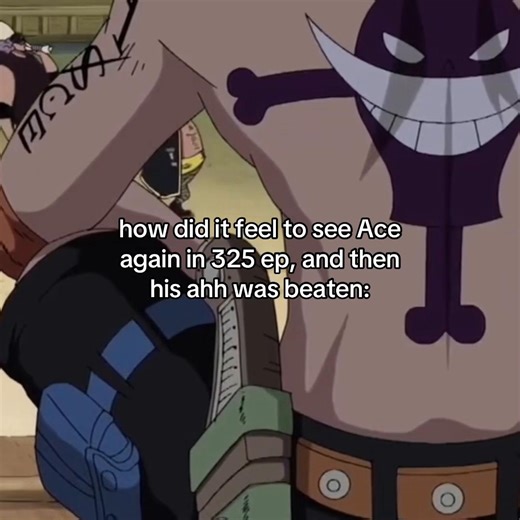 when I first watched this ep, I had 3 heart attacks, 10 panic attacks, and my emotions decided to take a roller coaster ride. on the other hand, tbh it was nice to see that one scene Ace trying to catch his breath on his knees tho #portgasdace #anime #onepiece #fyp