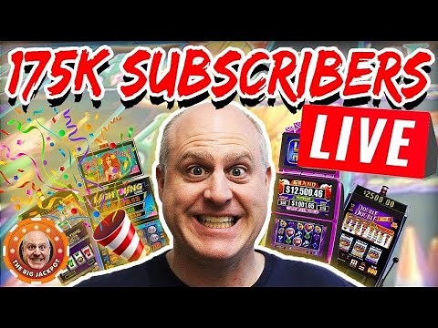 🔴 175k SUBSCRIBERS SLOT PLAY CELEBRATION LIVE! 🎰
