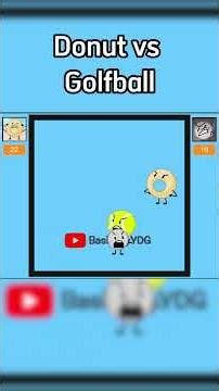 Donut vs Golfball