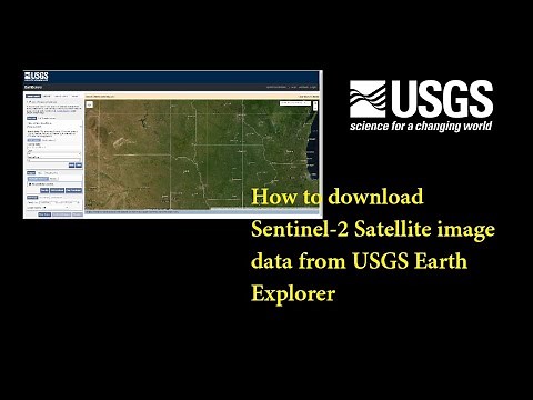 How to download Sentinel-2 Satellite image data from USGS Earth Explorer