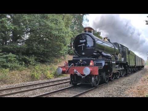 Sutton Park Line Steam: 7039 'Clun Castle' working 3Z31