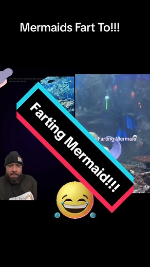 Farting Mermaid Escapes Water Fast! Watch the Funny Video