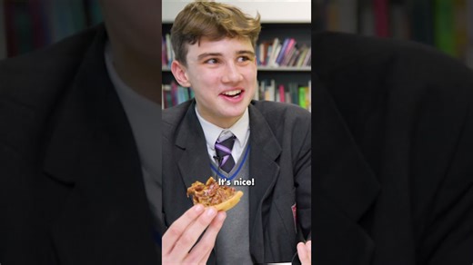 British schoolboys try pecan pie for the first time | Hilarious food reactions!