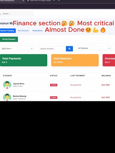 Student Management System Preview and Features