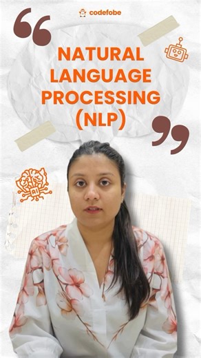 Codefobe | Learn Python & AI step by step on Instagram: "AI doesn’t just see or think. It can listen and speak too 🗣️👂 Natural Language Processing works like the ears and the mouth. It helps AI listen to human language, understand the meaning behind words, and respond in a way that actually makes sense. This is what powers chatbots, voice assistants, and smart replies. It’s how machines learn to communicate like humans. Once you understand NLP, AI conversations feel far less mysterious. 📌 Sav