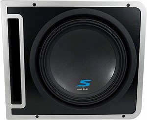 Alpine Camaro Single 12-Inch Alpine Halo S-Series Preloaded Subwoofer Enclosure with ProLink S-SB12V (Universal; Some Adaptation May Be Required) - Free Shipping
