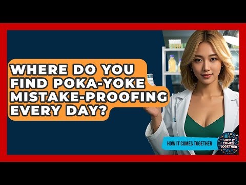 Where Do You Find Poka-Yoke Mistake-proofing Every Day? - How It Comes Together