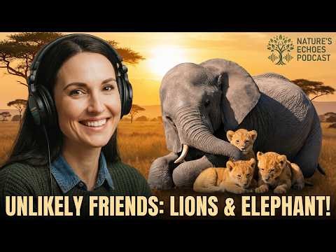 Elephant Raises 3 Lion Cubs as Her Own… Years Later, Their Emotional Reunion Shakes the Entire Savan