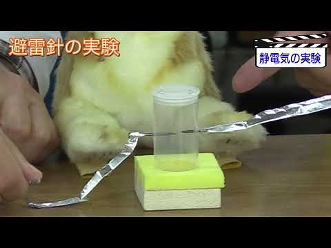 [Experiment] Let's play with static electricity / Yonemura Denjiro [Official]/science experiments