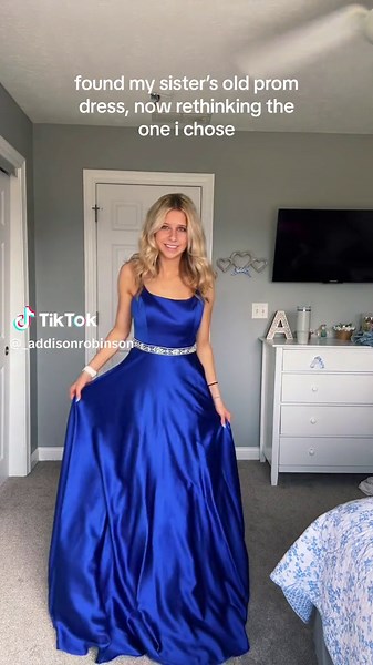 Rethinking Prom Dress Choices: Sister's Old Dress Inspires Change
