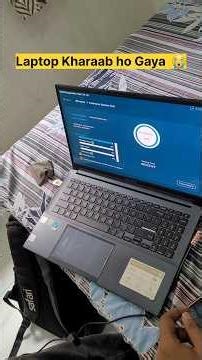 Laptop Kharaab ho Gaya 😭 Repair Vlog - #asus #laptop #tech #technology