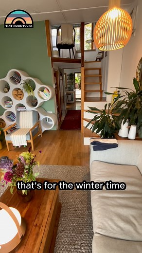 Could you see yourself enjoying a houseboat? My Little Houseboat | Tiny Home Tours