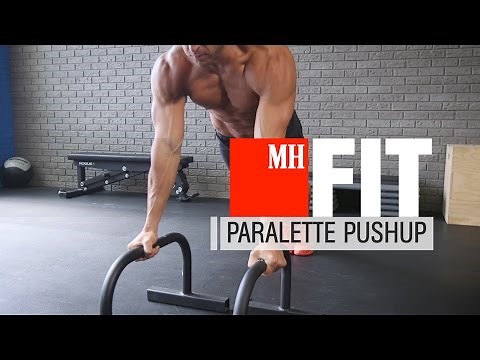 Paralette Pushup