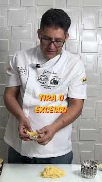 COMO COLOCAR A MASSA NA FORMA DE TORTALETTE | TÉCNICA DO CHEF JOÃO