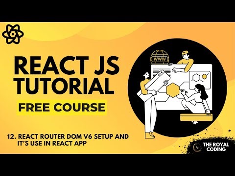React Router DOM Setup + Usage in React App | React JS Tutorials for Beginners