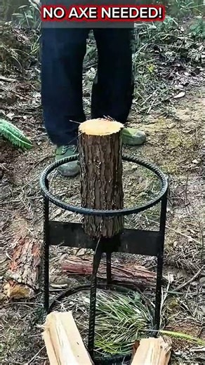 Smart Kindling Splitter – Split Firewood Fast Without an Axe!