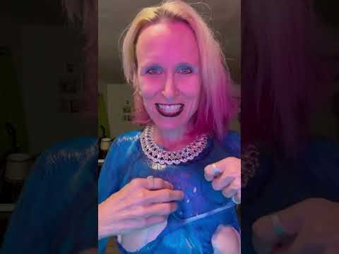 POETRY with LIQUID LATEX! Trier Ward gets weird with liquid latex and performs her poem “May.”