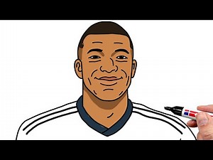 How to Draw Mbappe (2025)
