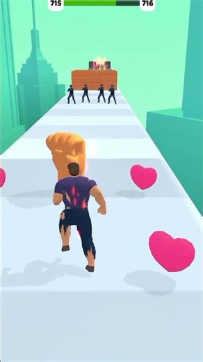 Muscle Man Rage Control Runner Gameplay iOS/Android #1459