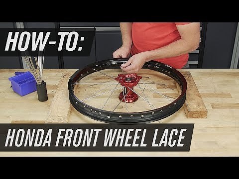 How To Lace a Honda Motorcycle Wheel